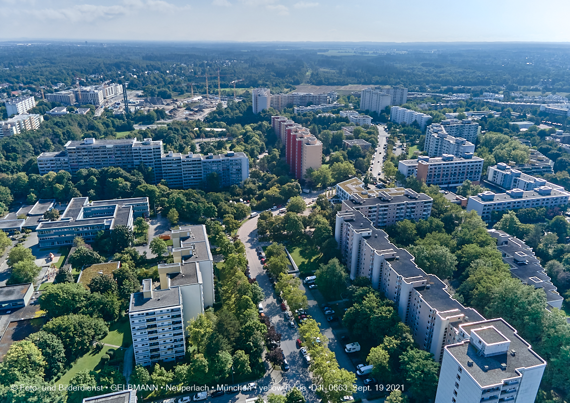 19.09.2021 - Wohnanlage Annette-Kolb-Anger und Umgebung in Neuperlach 